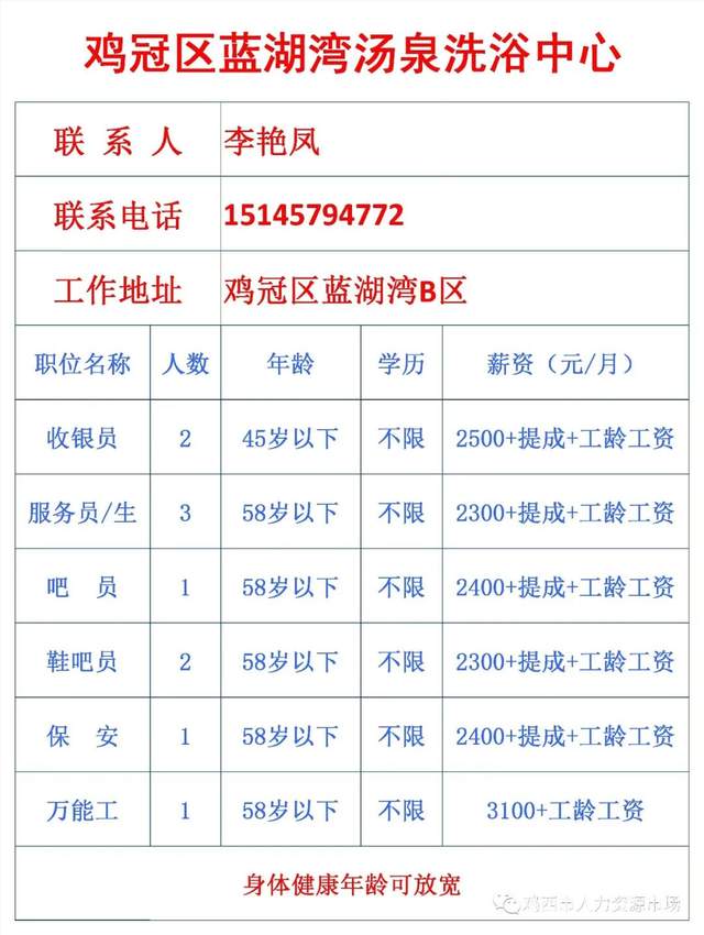 东四方台温泉管理区最新招聘公告概览